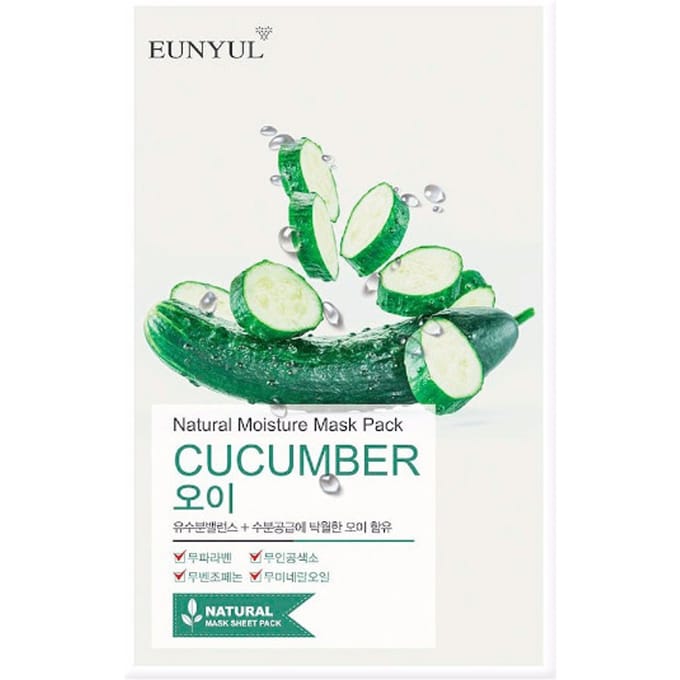 EUNYUL - Natural Moisture Mask Pack - Cucumber - 1stuk