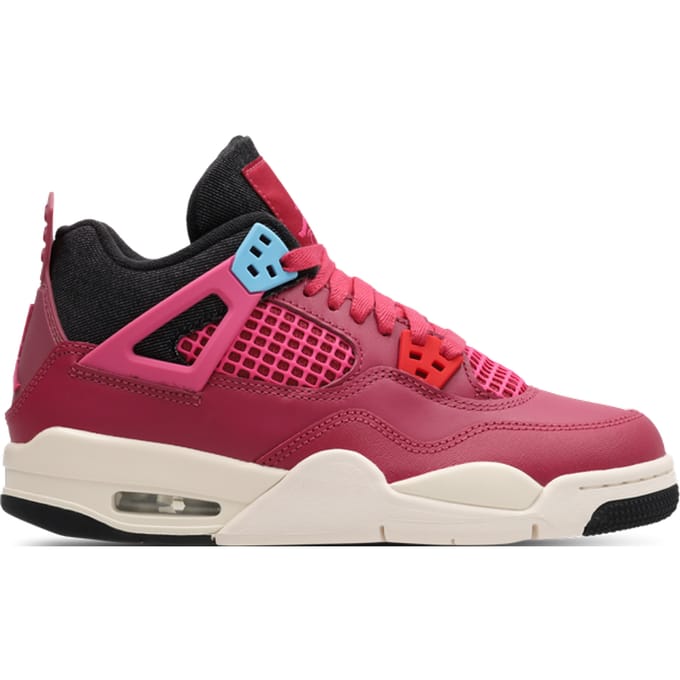 Jordan Retro 4 Kindersneakers - Paars - Maat 37.5 - Leer