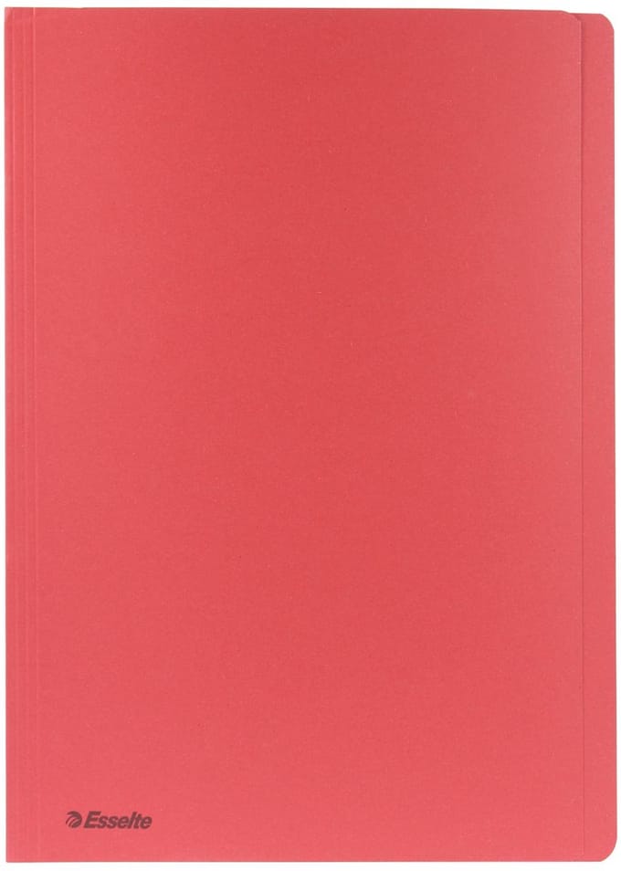 Esselte dossiermap rood formaat folio