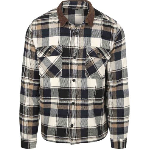 Barbour Overshirt Ruit Grasmoor Donkerblauw (navy) - Maat M - Heren