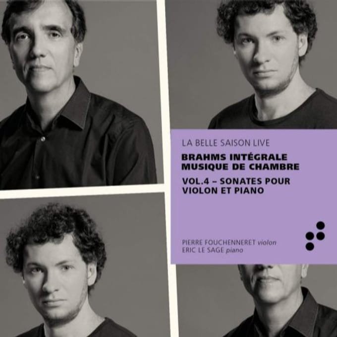 Pierre Fouchenneret, Éric Le Sage - Brahms: Violin And Piano Sonatas (CD)