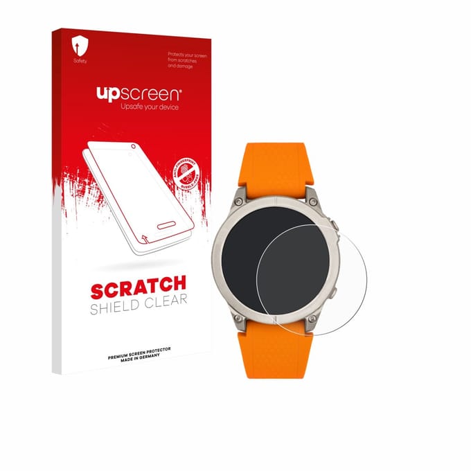 upscreen - Screenprotector voor Watchmark GPS WATCH - Folie Beschermfolie transparant