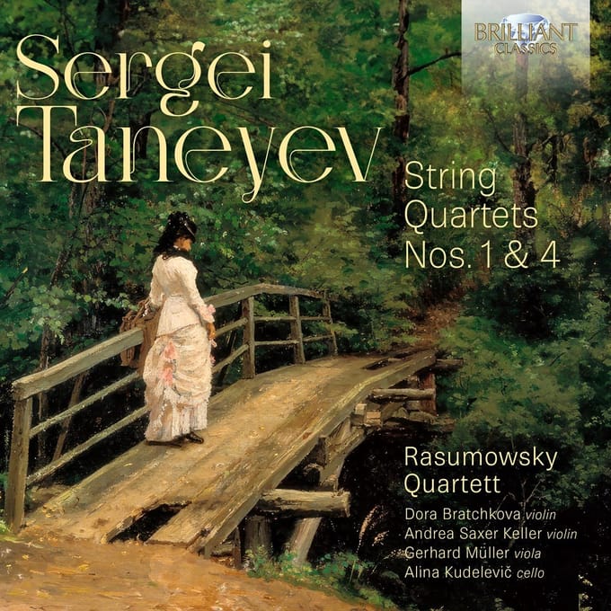 Rasumowsky Quartett & Dora Bratchkova - Taneyev: String Quartets Nos. 1 & 4 (CD)