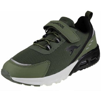 KangaROOS KX-ARG EV sneaker jeugd schoenen unisex 10039 000 8010 groen/zwart