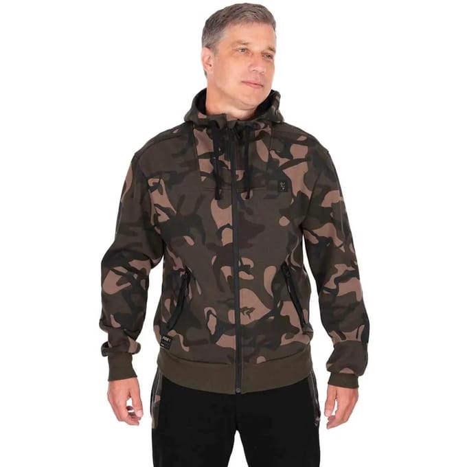 Fox Camo Full Zip Premium 310 Hoodie - Maat : Medium
