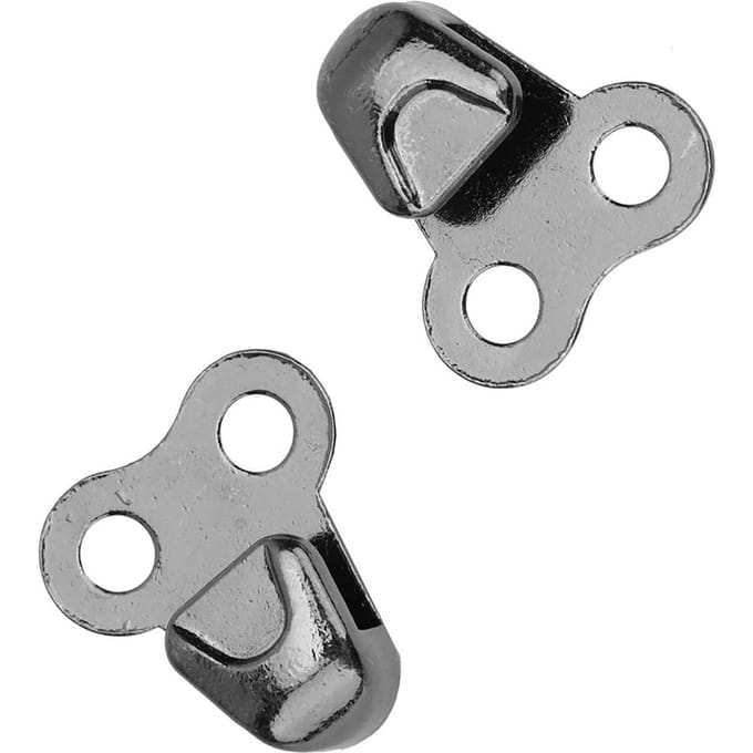 20Set Legering Veterhaken Veterbeslag met Klinknagels voor ReparatieCampWandelKlim Accessoires(#7