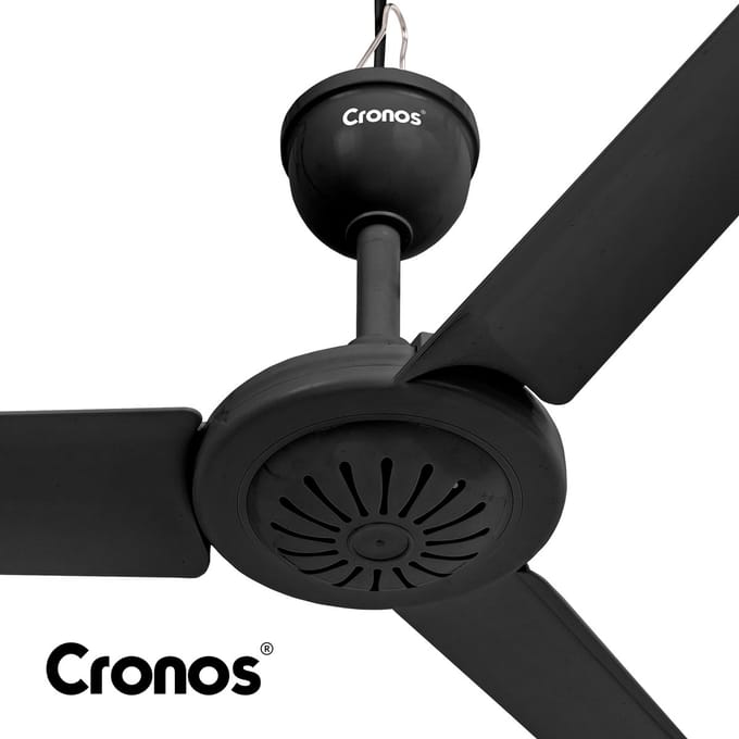 Cronos FC11-70 - Plafondventilator - 70 cm - Met afstandsbediening - Zwart