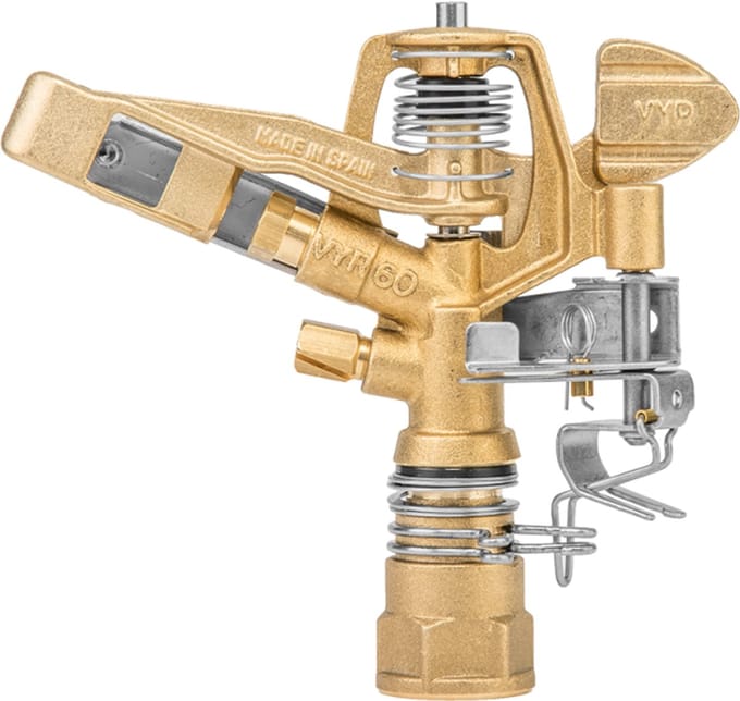 BRADAS Serie - Roterende Pulsatiesproeier - 3/4" Aansluiting - Instelbare Hoek - Grote Bereik