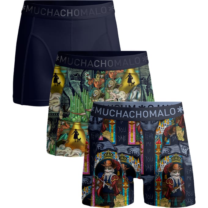 Muchachomalo Heren Boxershorts - 3-Pack - Mannen Onderbroeken