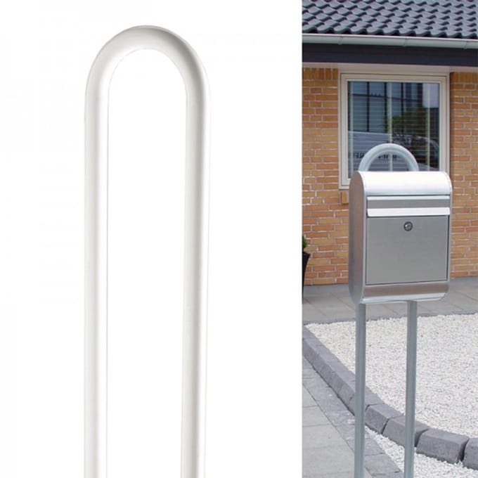 Brievenbusstatief Allux 1007 wit