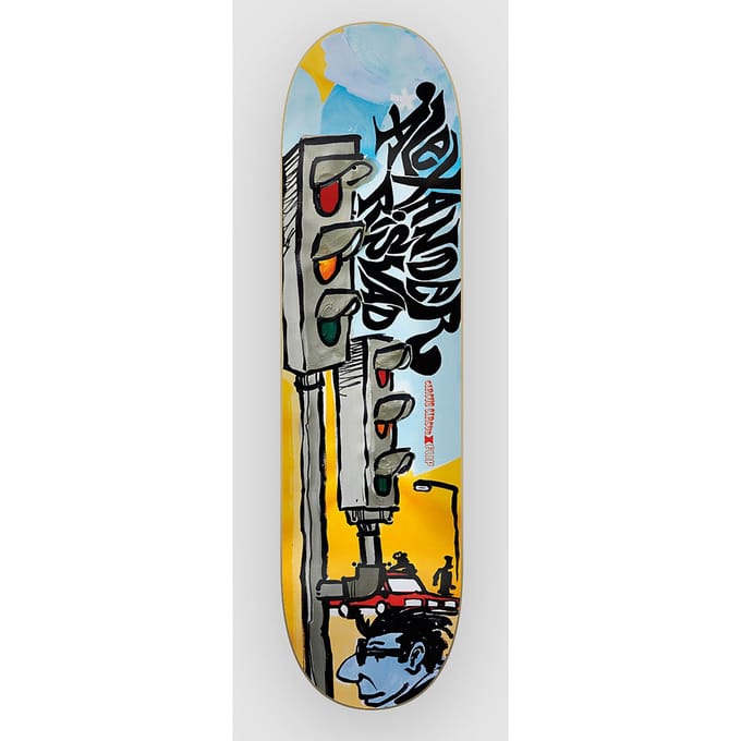 Flip Circus Circus X Risvad 8.25"X31.89" Skateboard Deck patroon