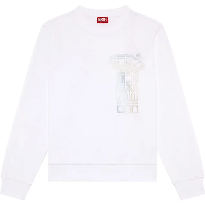 Diesel Ginn K39 Sweatshirt Wit S Man