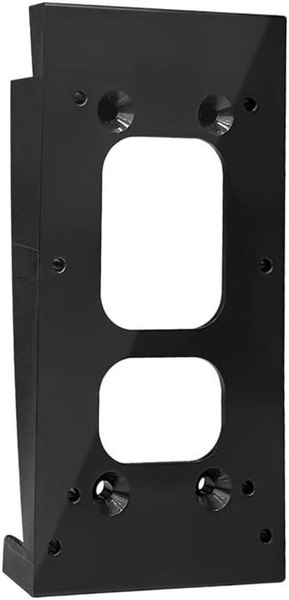 Deurbel Beugel - Videodeurbel Houder - Veilige Bevestiging - Verstelbare Kijkhoek - 4 Inch Trims - Zwart