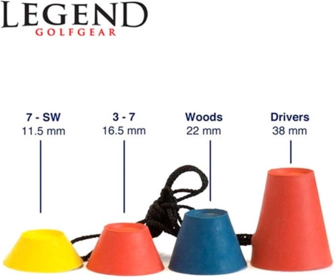 Legend - Winter rubber tees - set van 4