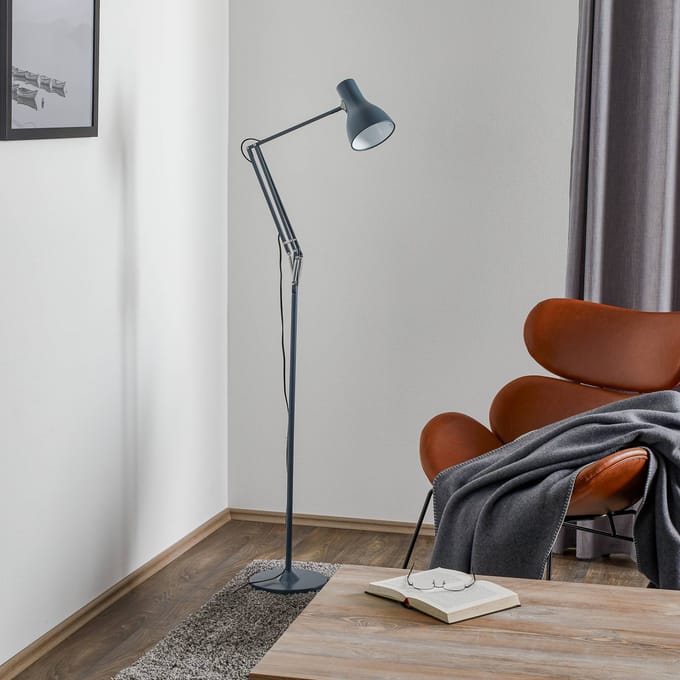 Anglepoise Type 75 Vloerlamp Leisteen Grijs