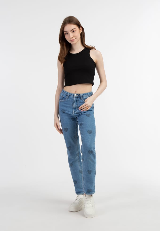 Mymo Tanktop Dames zwart