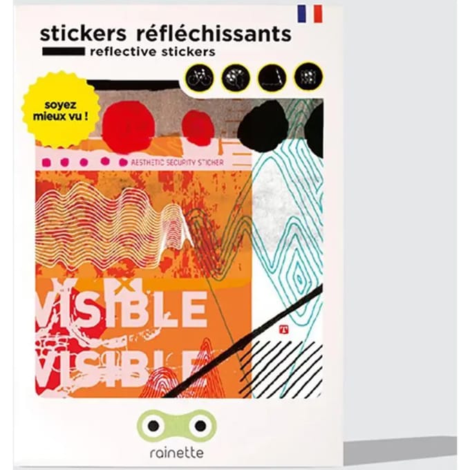 Reflecterende stickers Rainette Absract