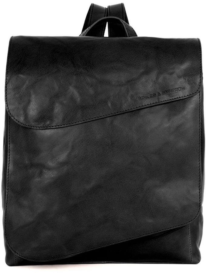 Leren Rugzak - 13.3 inch - Tina - Zwart