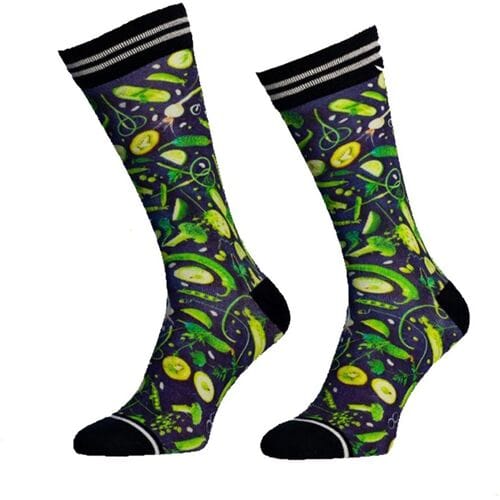 Sock My Feet - Grappige sokken heren - Maat 43-46 - Sock My Veggies - Veggies sokken - Funny Socks - Vrolijke sokken - Leuke sokken - Fashion statement - Gekke sokken - Grappige cadeaus - Socks First.