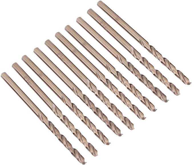 HSS-CO Metaalboren Set 1.0 mm tot 5.0 mm voor RVS en Metaal