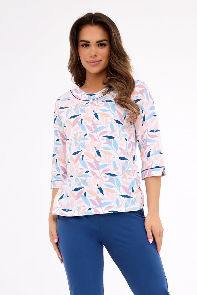 Cornette Katoenen Pyjama Dames Volwassenen Amelia 2 732/452 42 / XL