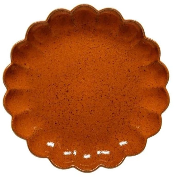 Costa Nova Marrakes servies aardewerk ontbijbord 22 cm kaneelbruin