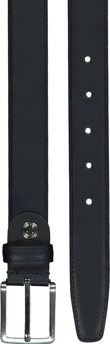 LINDENMANN leren heren riem - marine
