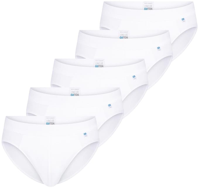 Schiesser Heren rio-slip / onderbroek 5 pack Long Life Cotton