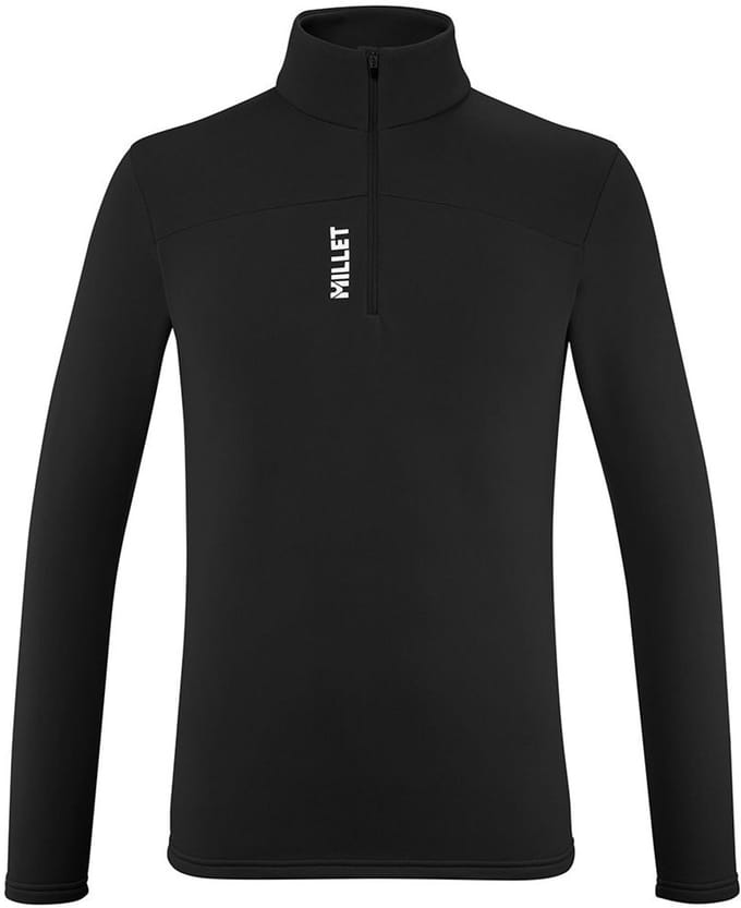 Millet Seneca Fleece Met Halve Rits Zwart M Man