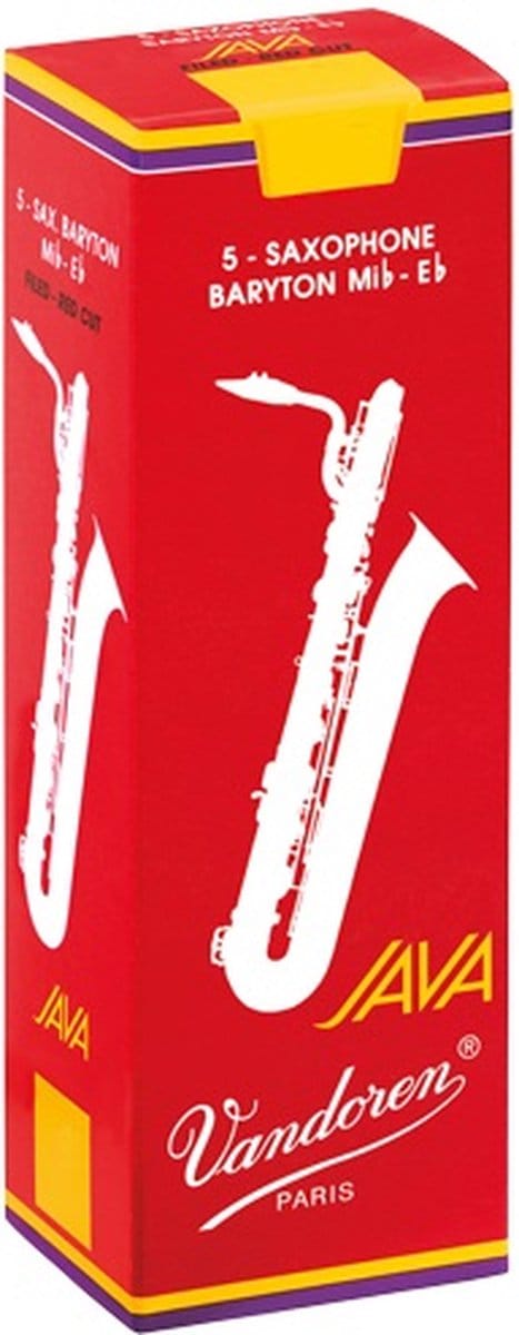 Vandoren Java Filed Red Baritonsax 2,5 - Riet voor tenor saxofoon