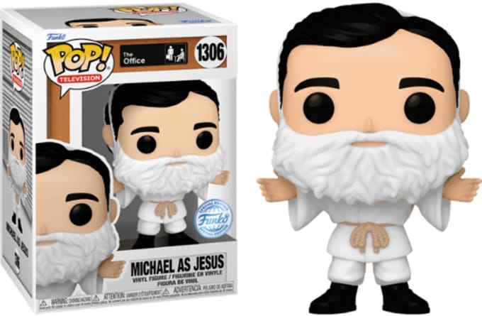 Funko Pop! Movies: The Office - Michael as Jesus #1306 Special Edition Exclusive