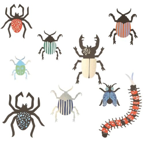 Meri meri halloween confetti insecten