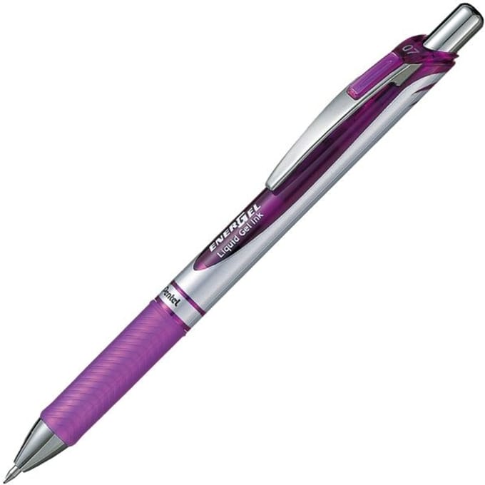Gelschrijver Pentel BL77 Energel medium violet