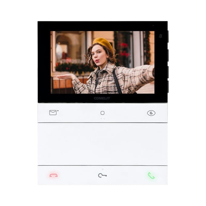 Comelit Logos 5-Inch Hands-Free Video Deurmonitor SB2 - LS8731 - E3ZNS