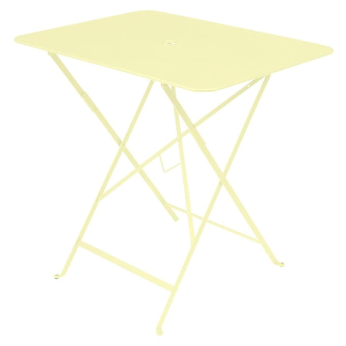 Fermob BISTRO klaptafel rechthoekig - A6 citroensorbet - 77 x 57 cm