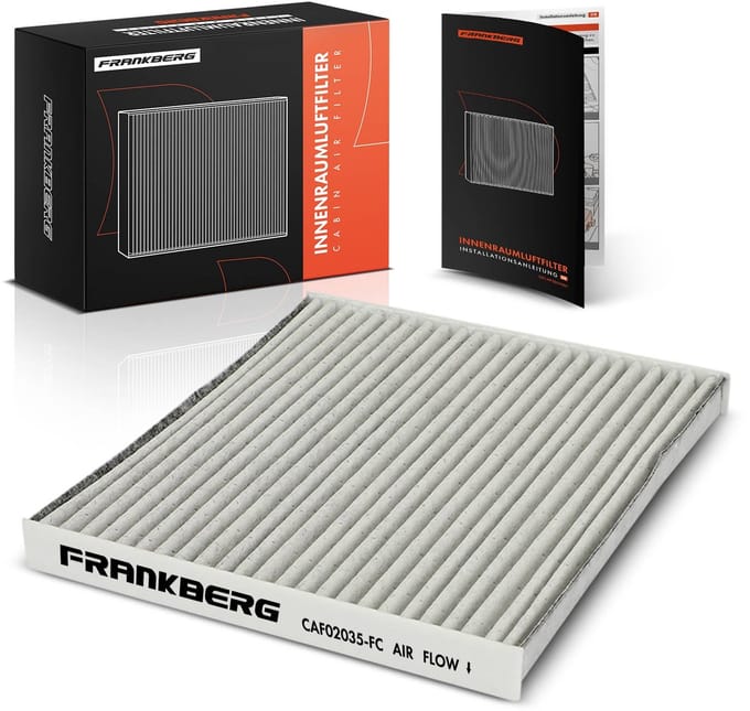 Frankberg 1x interieurfilter actieve kool voor Toyota