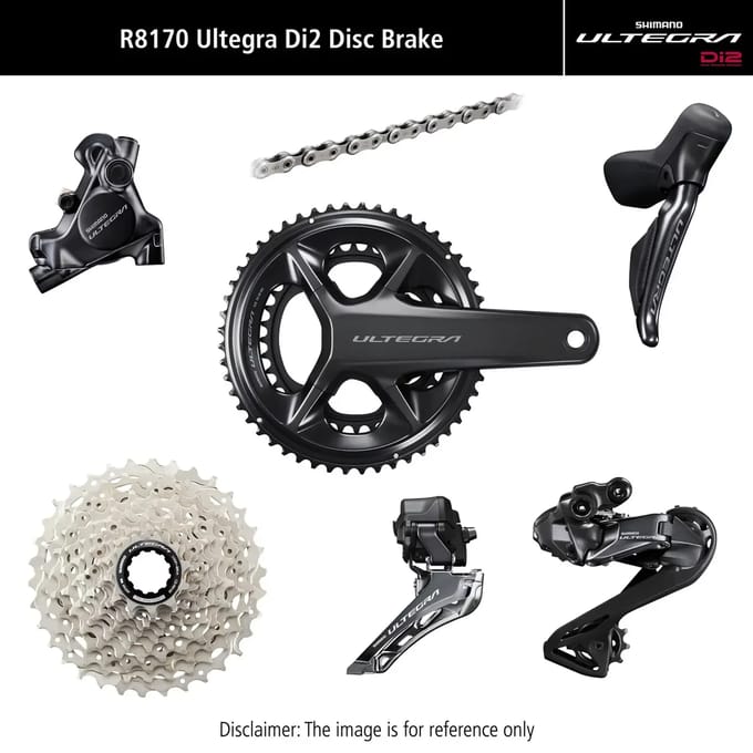Volledige groep Shimano Ultegra R8170 Di2 Disc