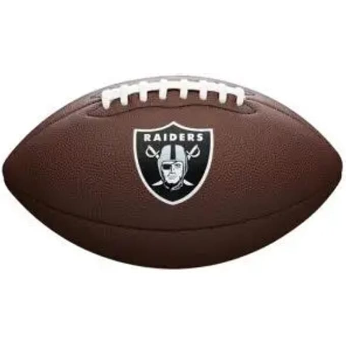 NFL American Football Ball Team Logo Composite FB