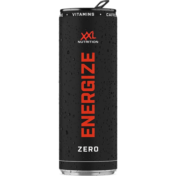 XXL Nutrition Energize Energy Drink Black - Zero 6 Pack - 330ml