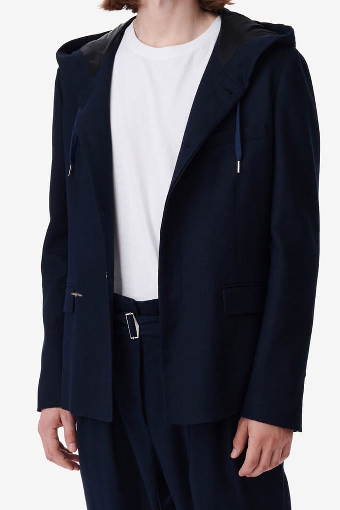 IRO Paris Ridley Jacket Dark Navy Taglia: 48 | Blazers Outlet | Uomo | Blu
