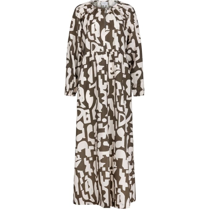 Dante6 Nirimi Printed Maxi Dress Jungle Leaf Größe: 36 | Maxikleider Outlet | Damen