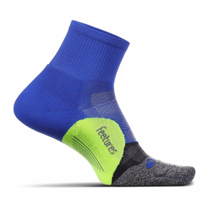 Feetures - Elite Ultra Light Quarter - Boost Blue - Blauw / SMALL
