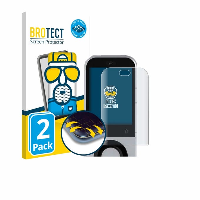 BROTECT - Screenprotector voor Sofabaton X2 - Folie Beschermfolie matte volledig dekking 2 Stuks