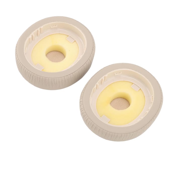 Vervangende oorkussens voor Evolve2 75 PC draadloze headset Traagschuim Eiwitleer Hoofdtelefoon Oor beige