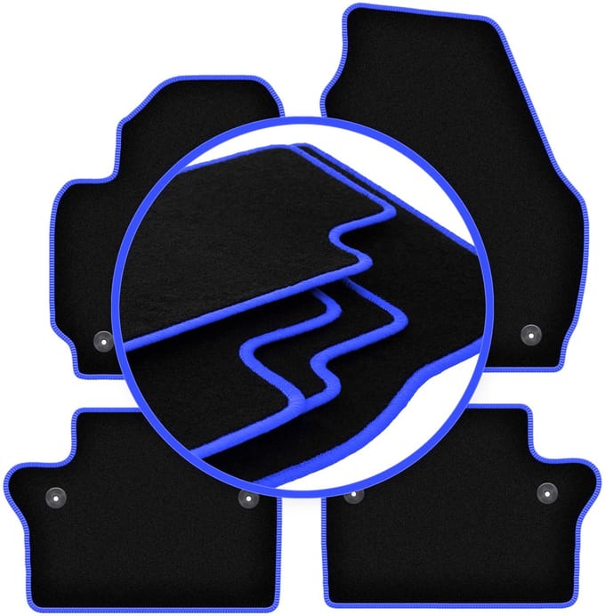 CARLUX-BLUE automatten voor: Volvo S80 II sedan (2010-2017)