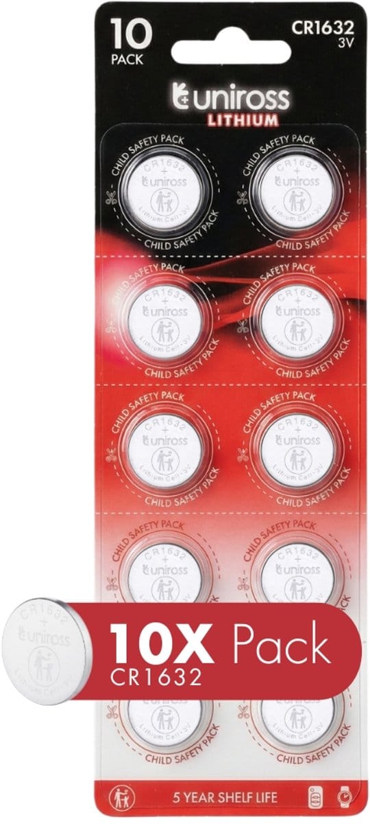 Uniross CR1632 10 pack