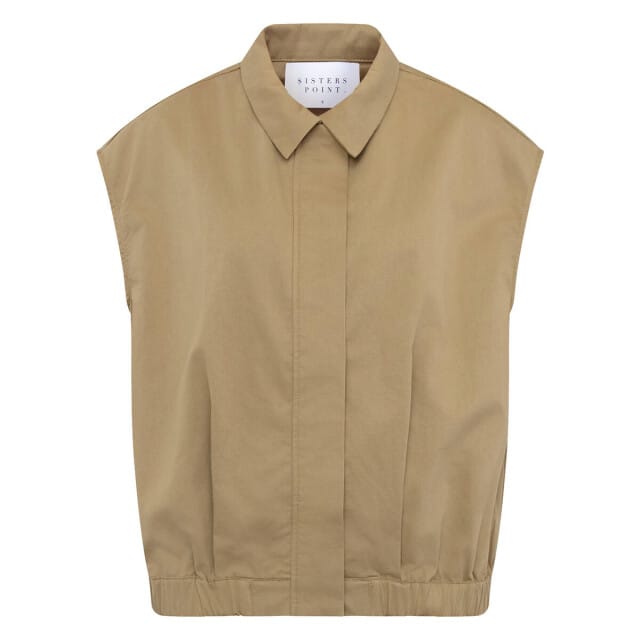 SisterS point Gilet Edith Ve 20209 D.sand Dames Maat - S