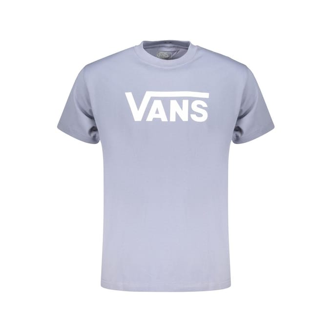 Vans Azzurro Katoenen T-shirt Heren