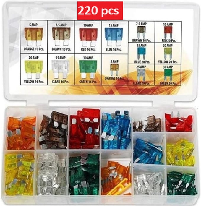 Auto Zekeringen 220 pcs