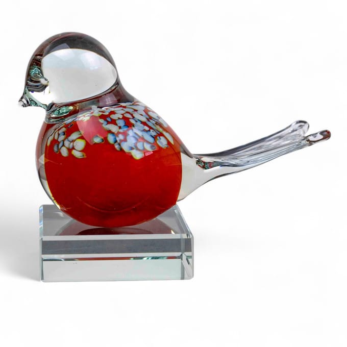 Loranto - Mini urn Vogel - Glasurn - Luxe Urn - Kleine Urnen - Vogel